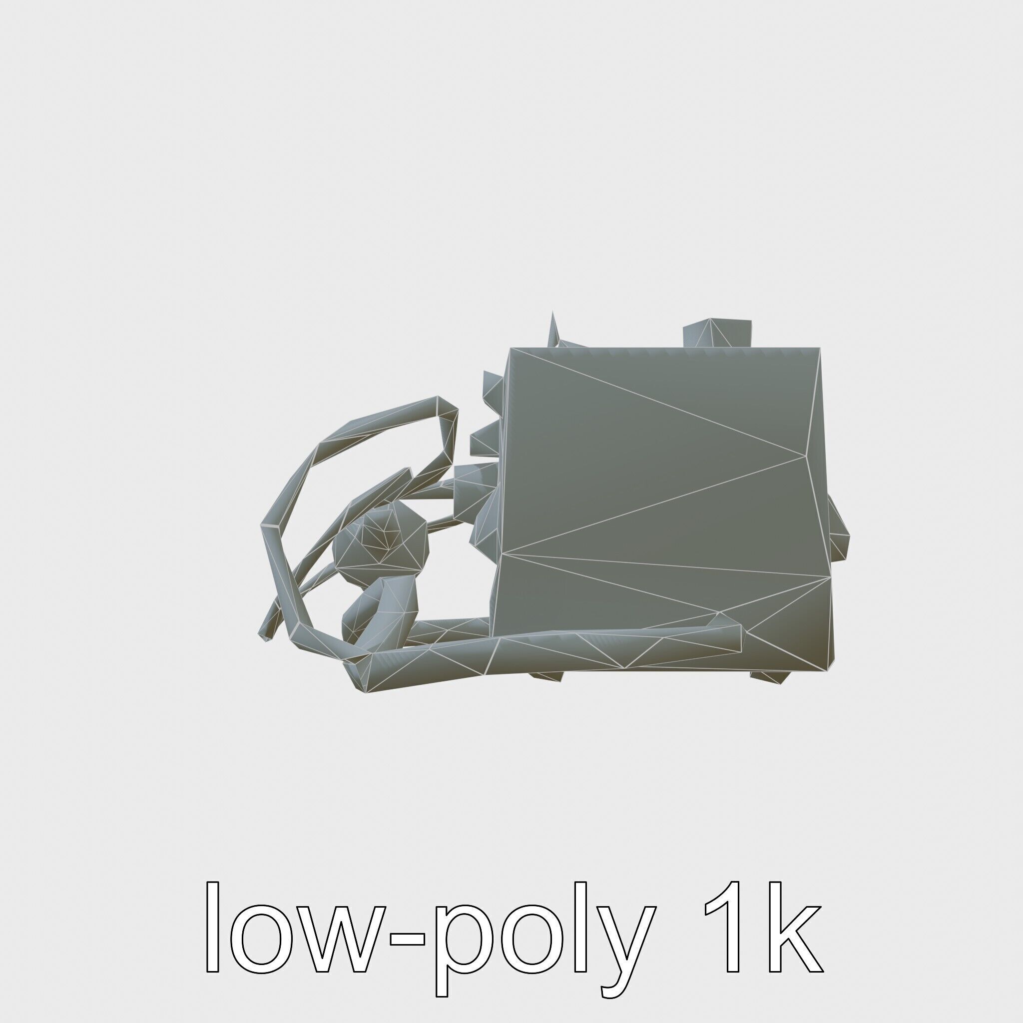 Breathing Circuits Medical Equipment model pack Low-poly 3D model_10