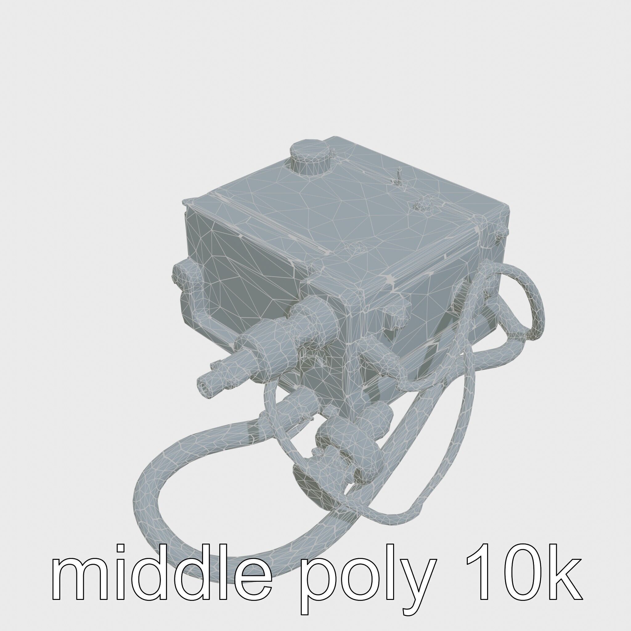 Breathing Circuits Medical Equipment model pack Low-poly 3D model_18