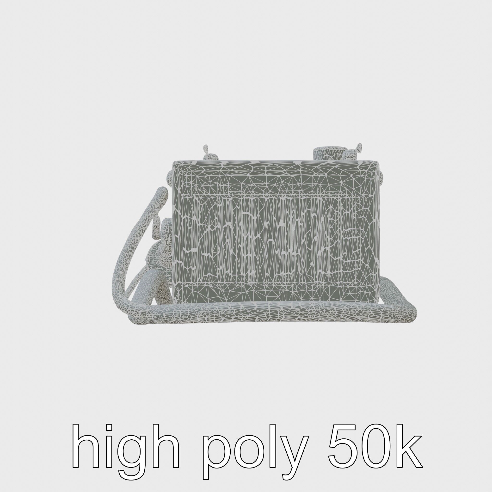 Breathing Circuits Medical Equipment model pack Low-poly 3D model_8