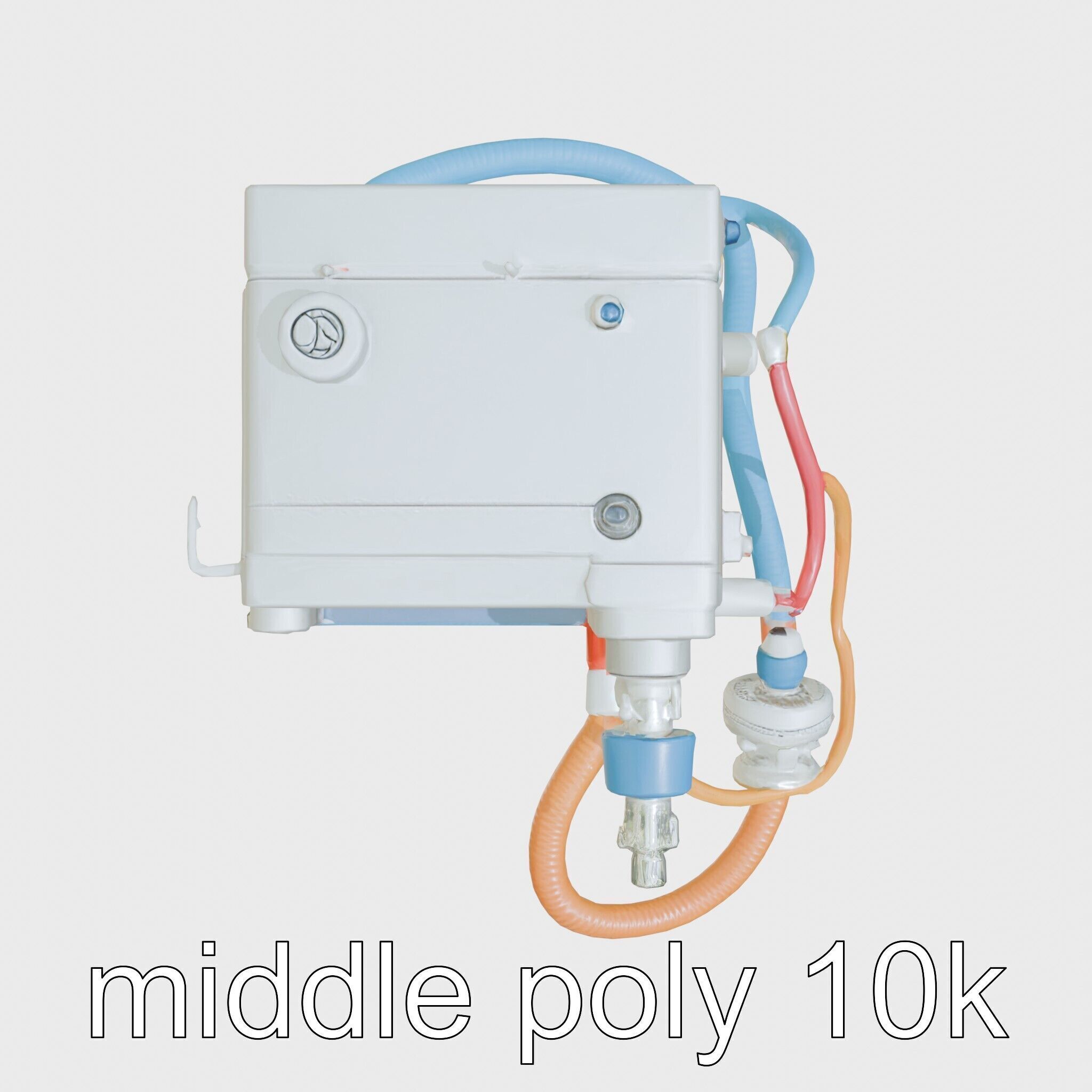 Breathing Circuits Medical Equipment model pack Low-poly 3D model_32