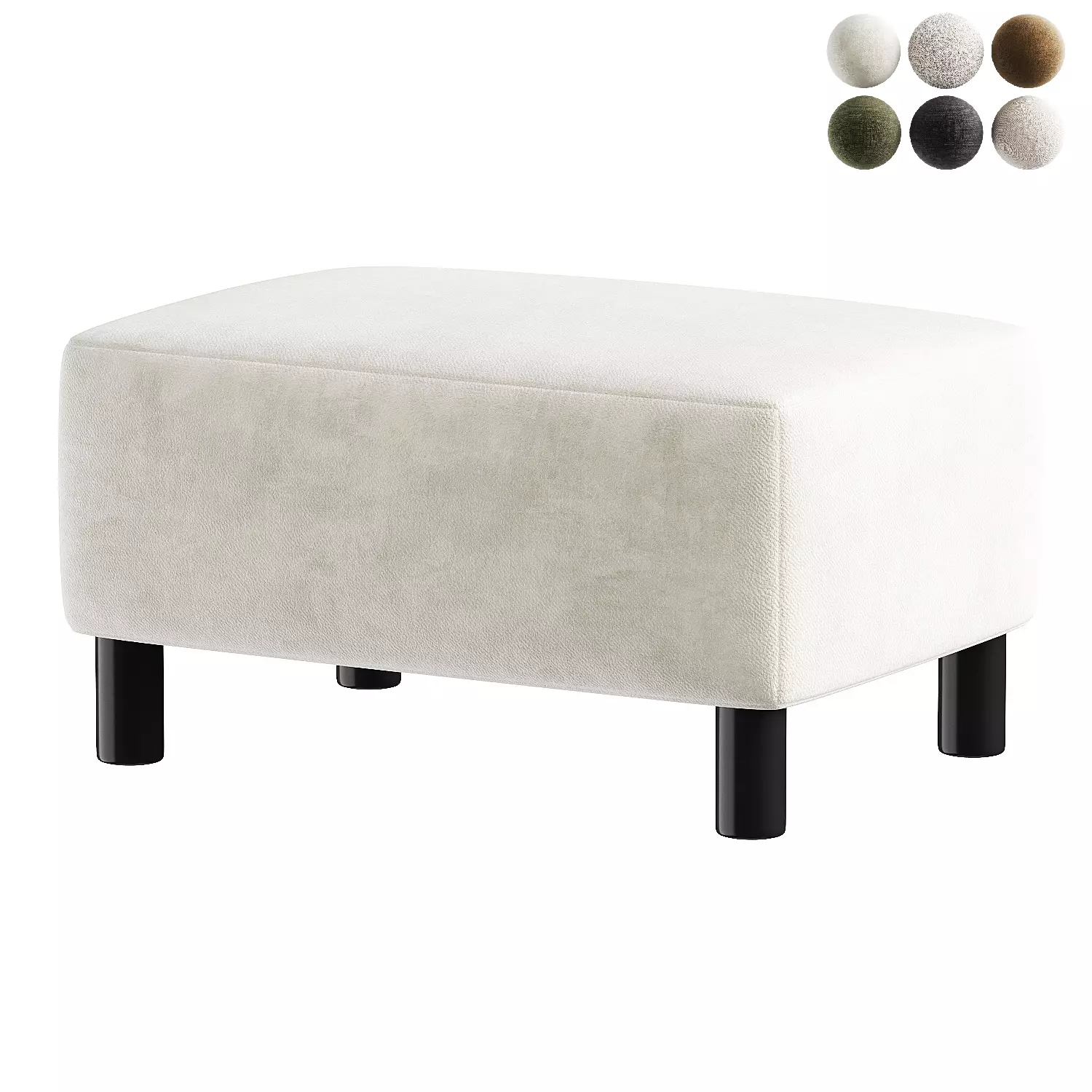 pouf bolder  3D model_0