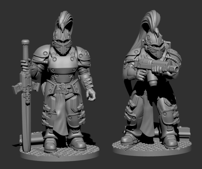 Obsidian Guard - Janissary Squad 3D print model_5