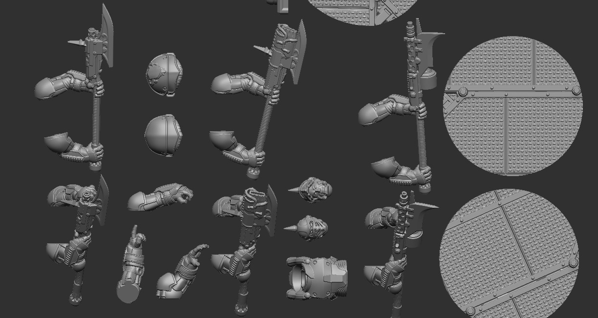 Obsidian Guard - Immortals - Silahdars 3D print model_5