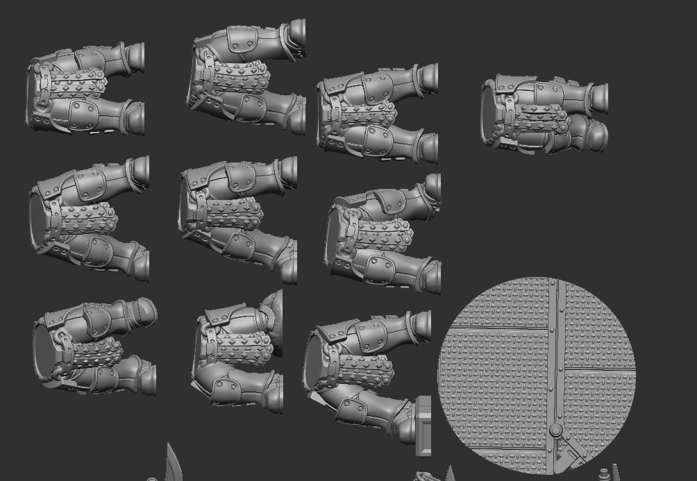 Obsidian Guard - Immortals - Silahdars 3D print model_7