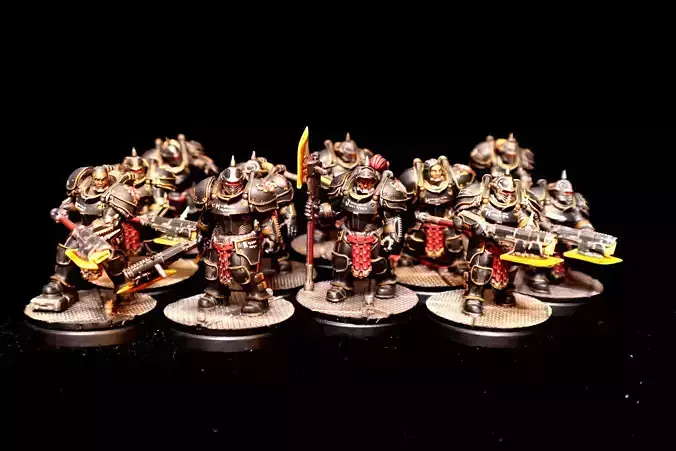 Obsidian Guard - Immortals - Silahdars