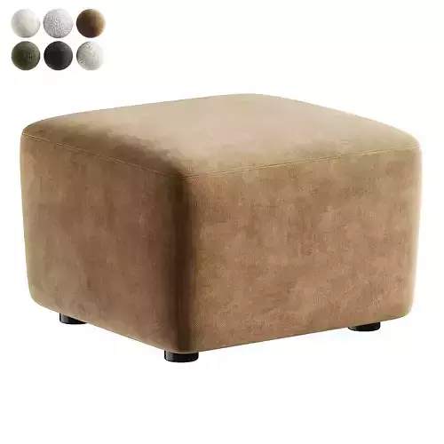 pouf brown 2 dado