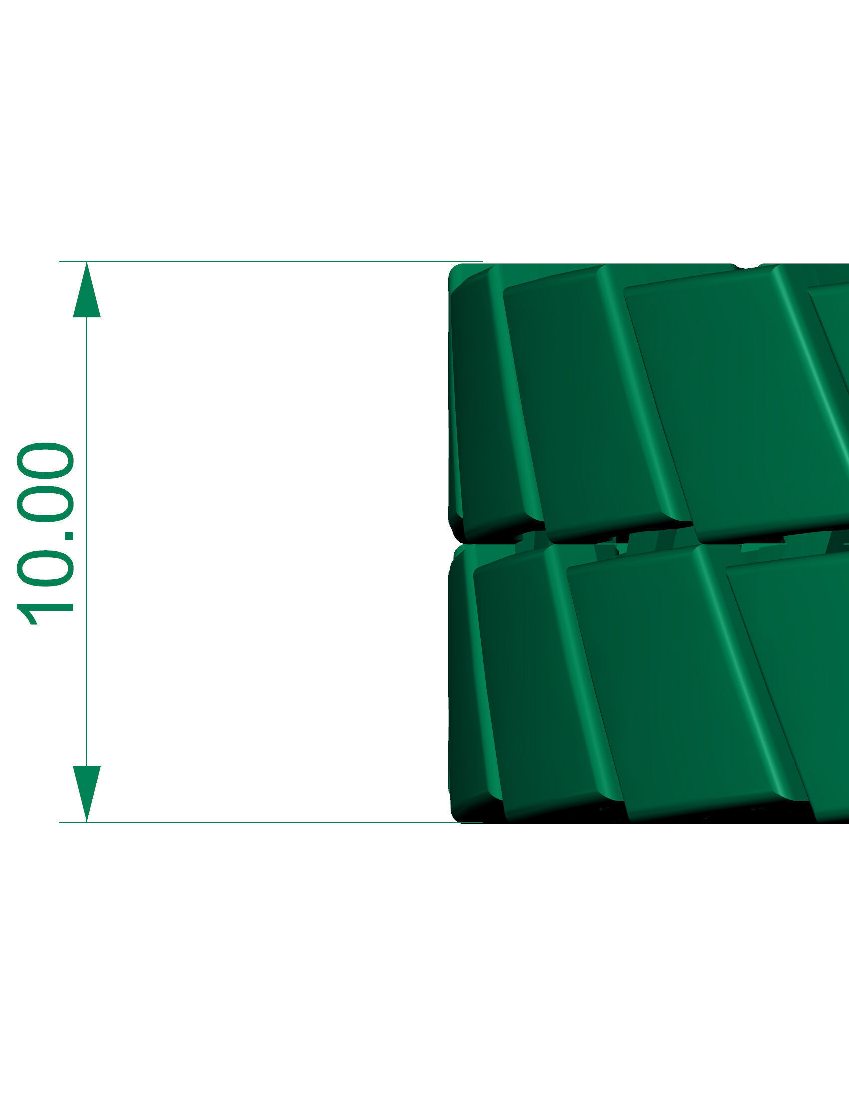 10 MM TOP SOLD UNISEX BRACELET STRICK TYPE  3D print model_1