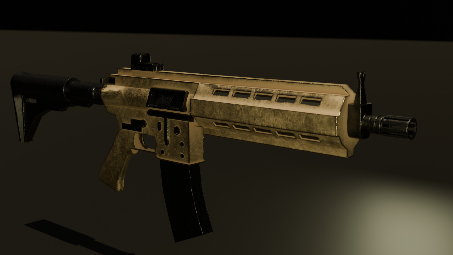 AssaultRifle 3D model_3