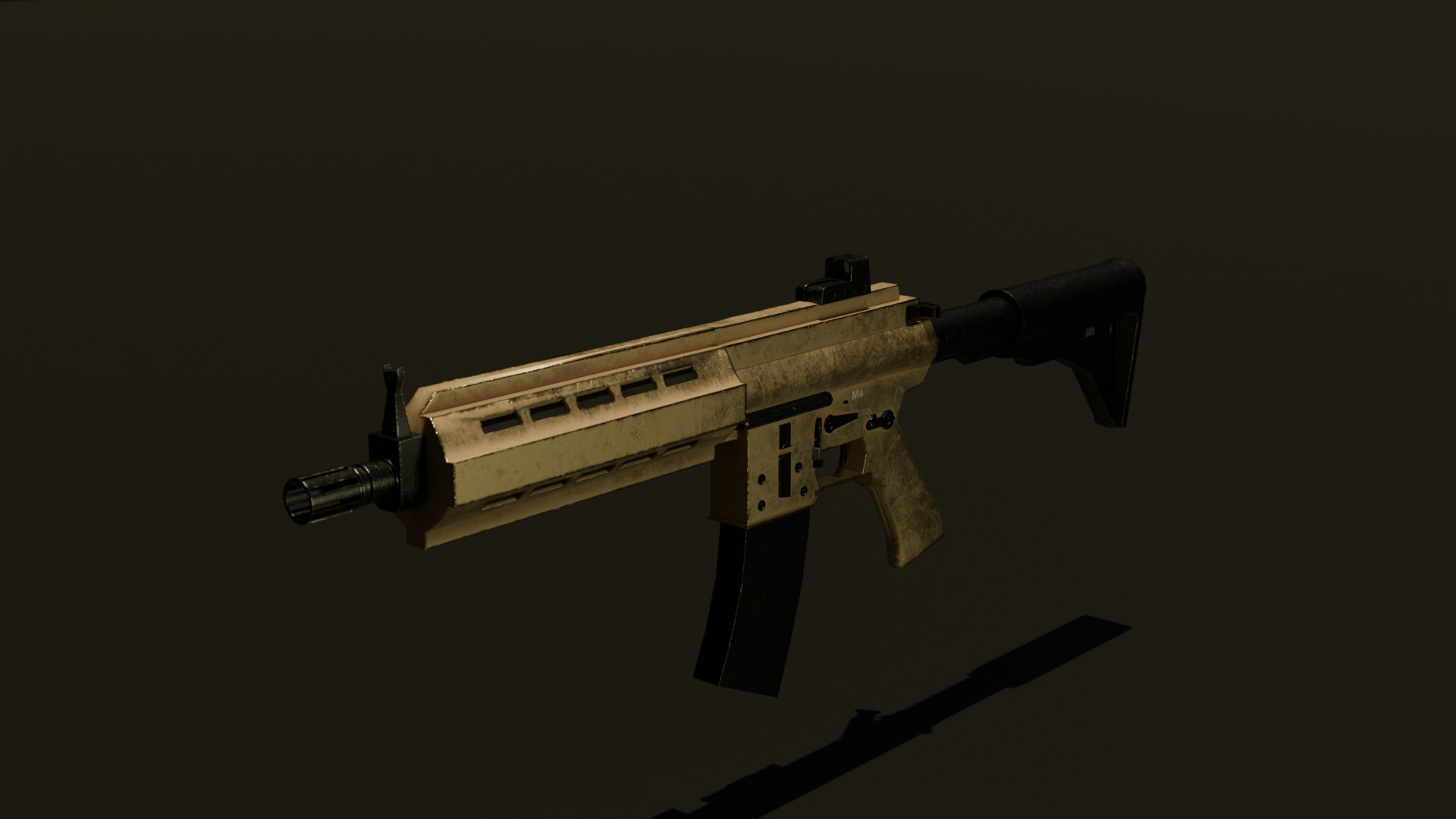 AssaultRifle 3D model_1