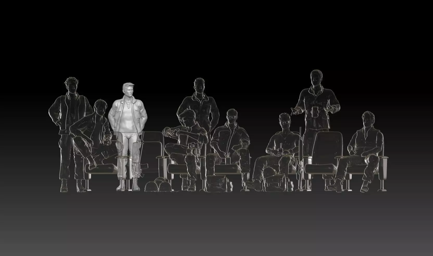 Vietnam war the movie full metal jacket 2 fan-art 3D print model