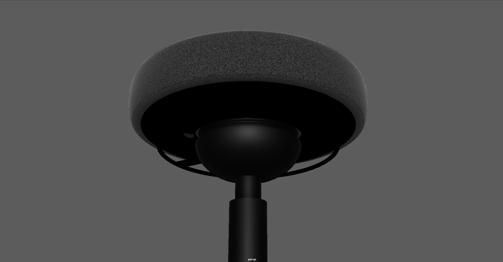 Modern Adjustable Swivel Stool 3D Model Low-poly 3D model_11