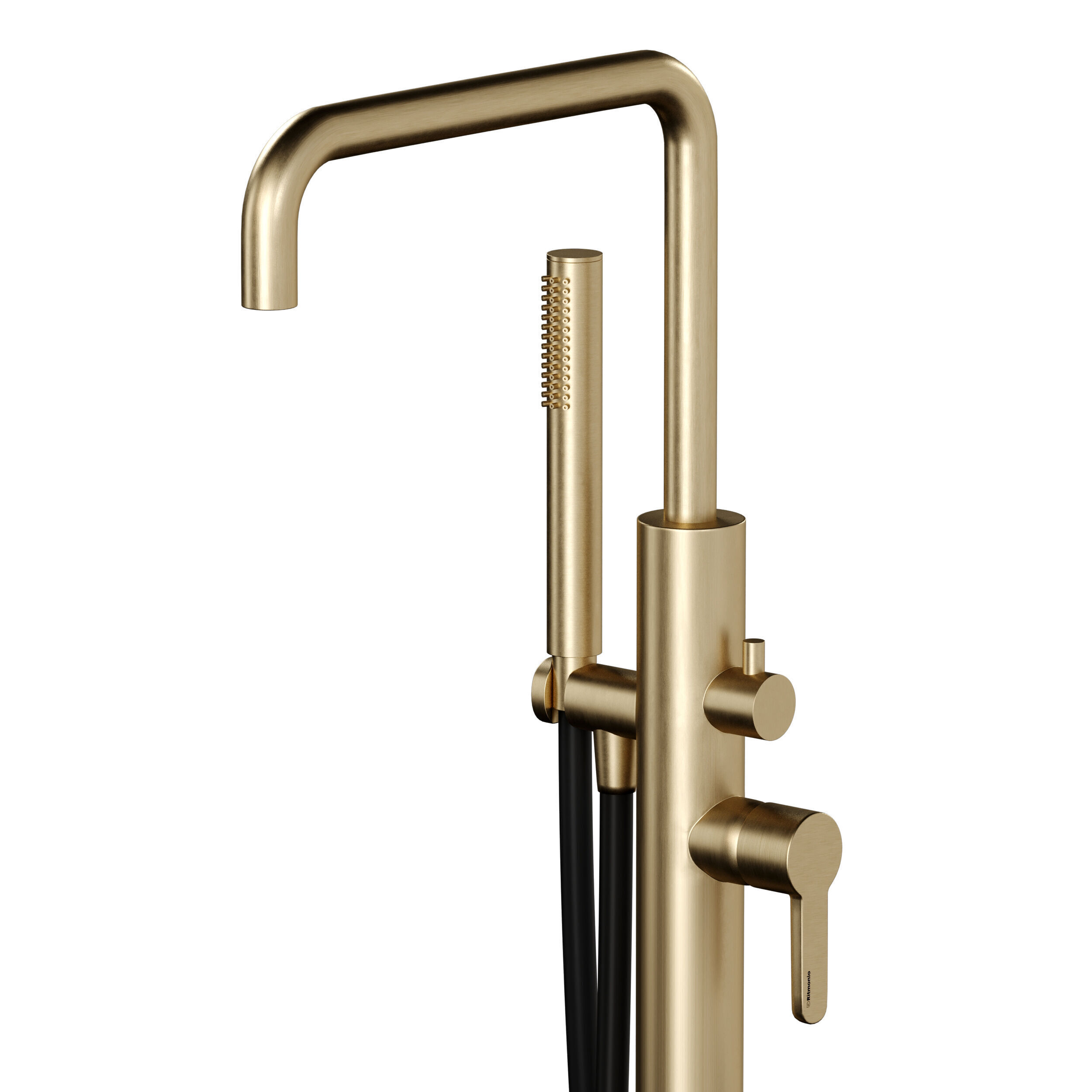 Ritmonio Basin mixers collection Low-poly 3D model_8