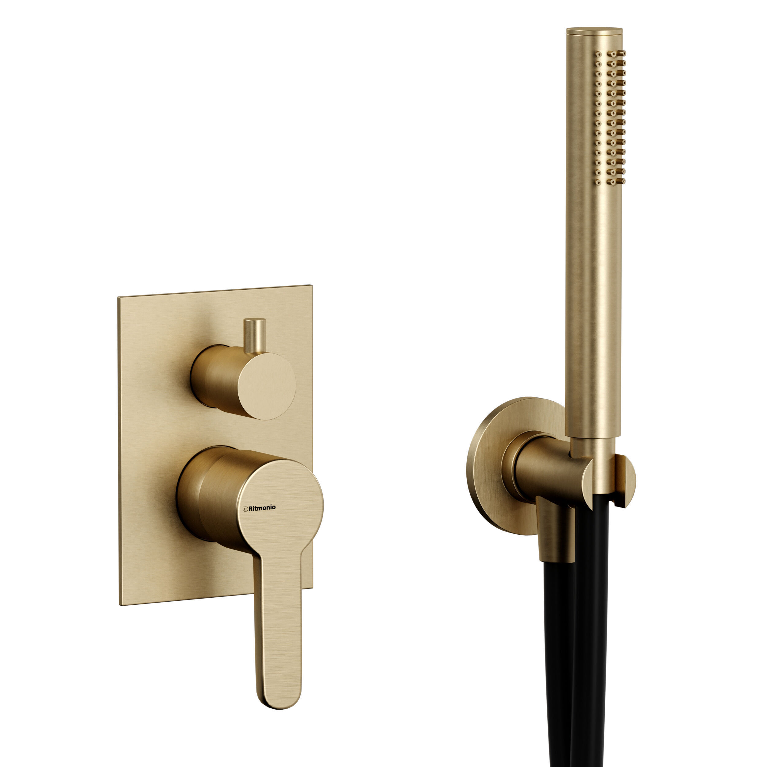 Ritmonio Basin mixers collection Low-poly 3D model_4