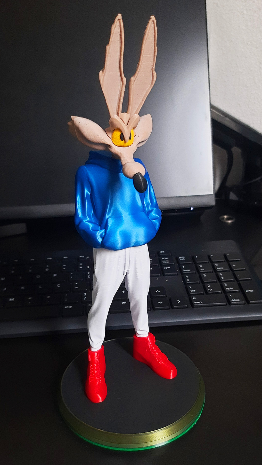  Wile Coyote Urban Vibes - multiparts 3D print model_1