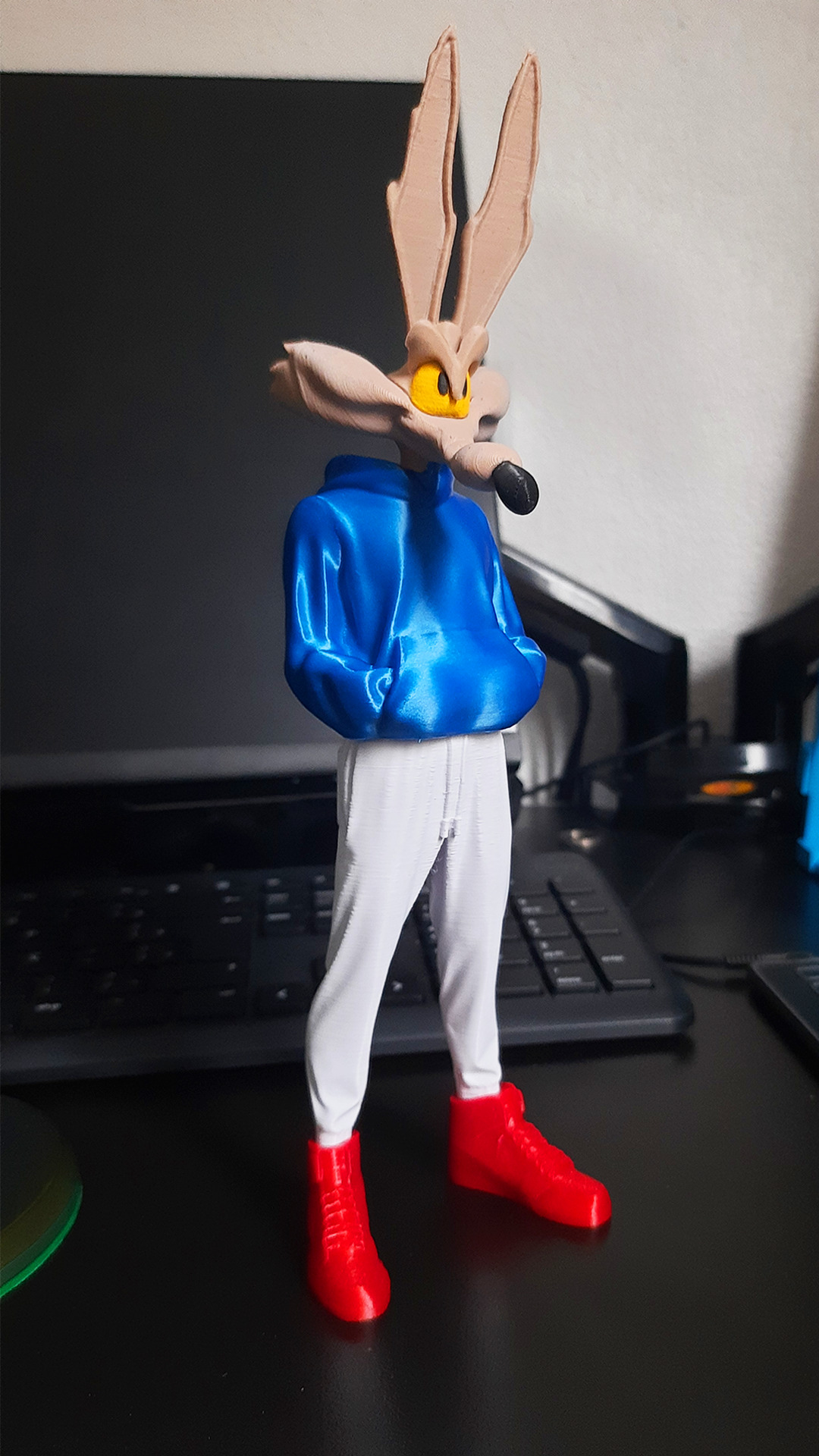  Wile Coyote Urban Vibes - multiparts 3D print model_2