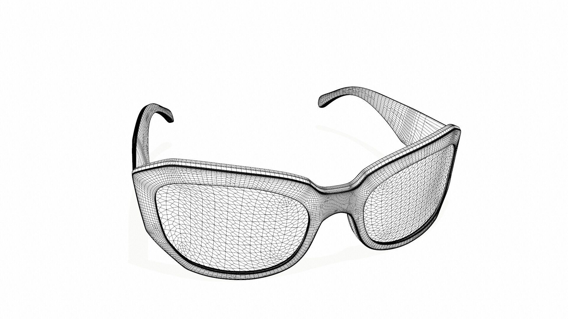 Ray Ban Breate 3D model_9