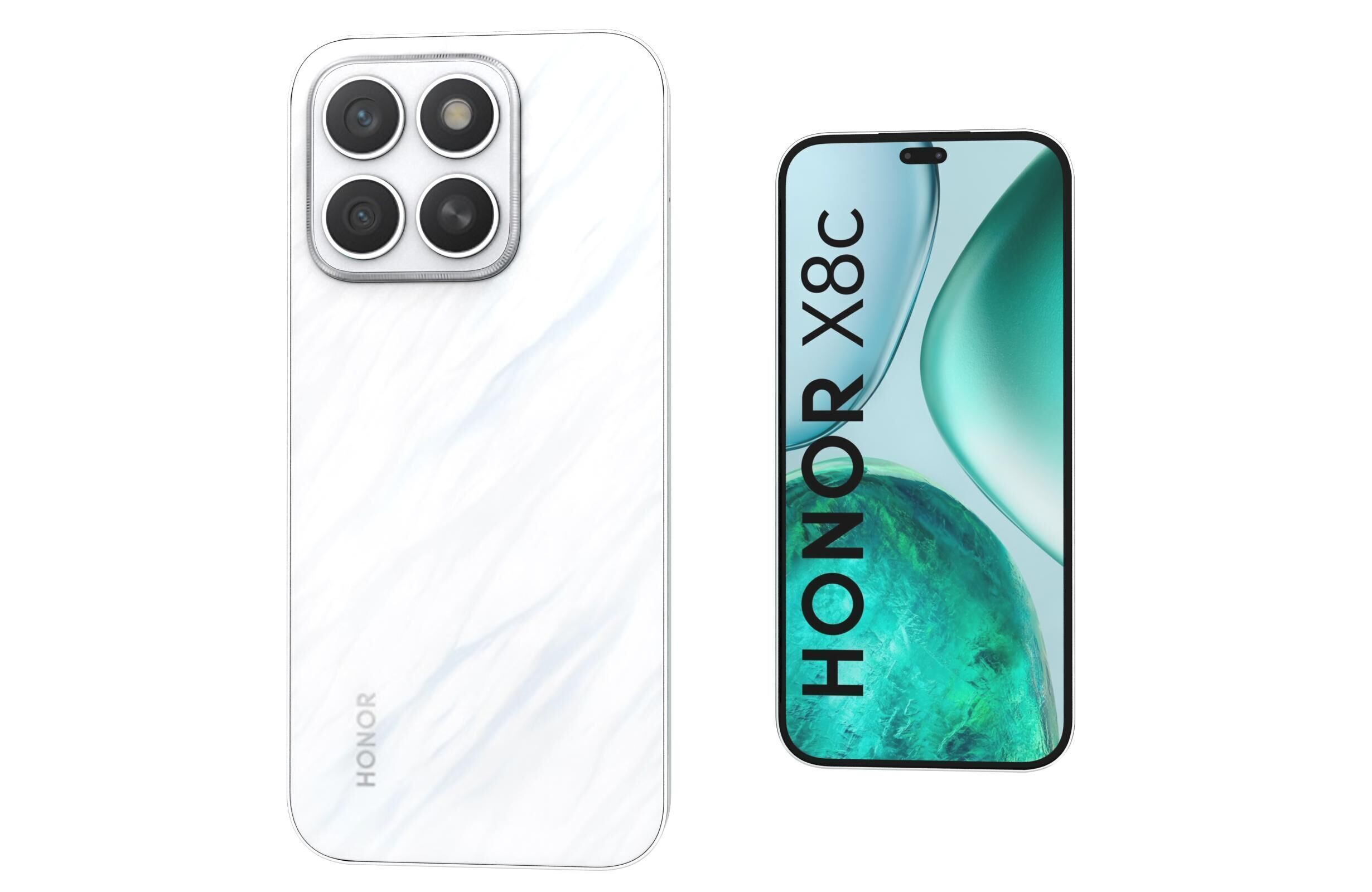 Honor X8c All Colors 3D model_49
