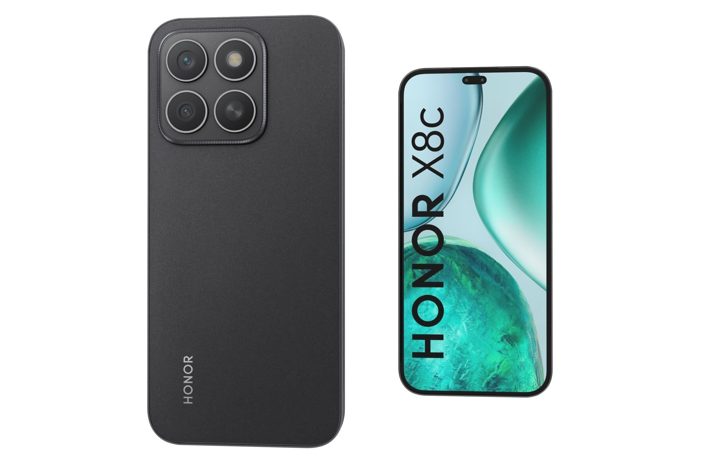 Honor X8c All Colors 3D model_10