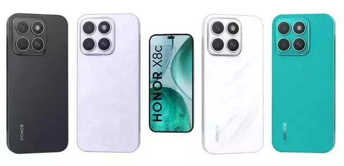 Honor X8c All Colors