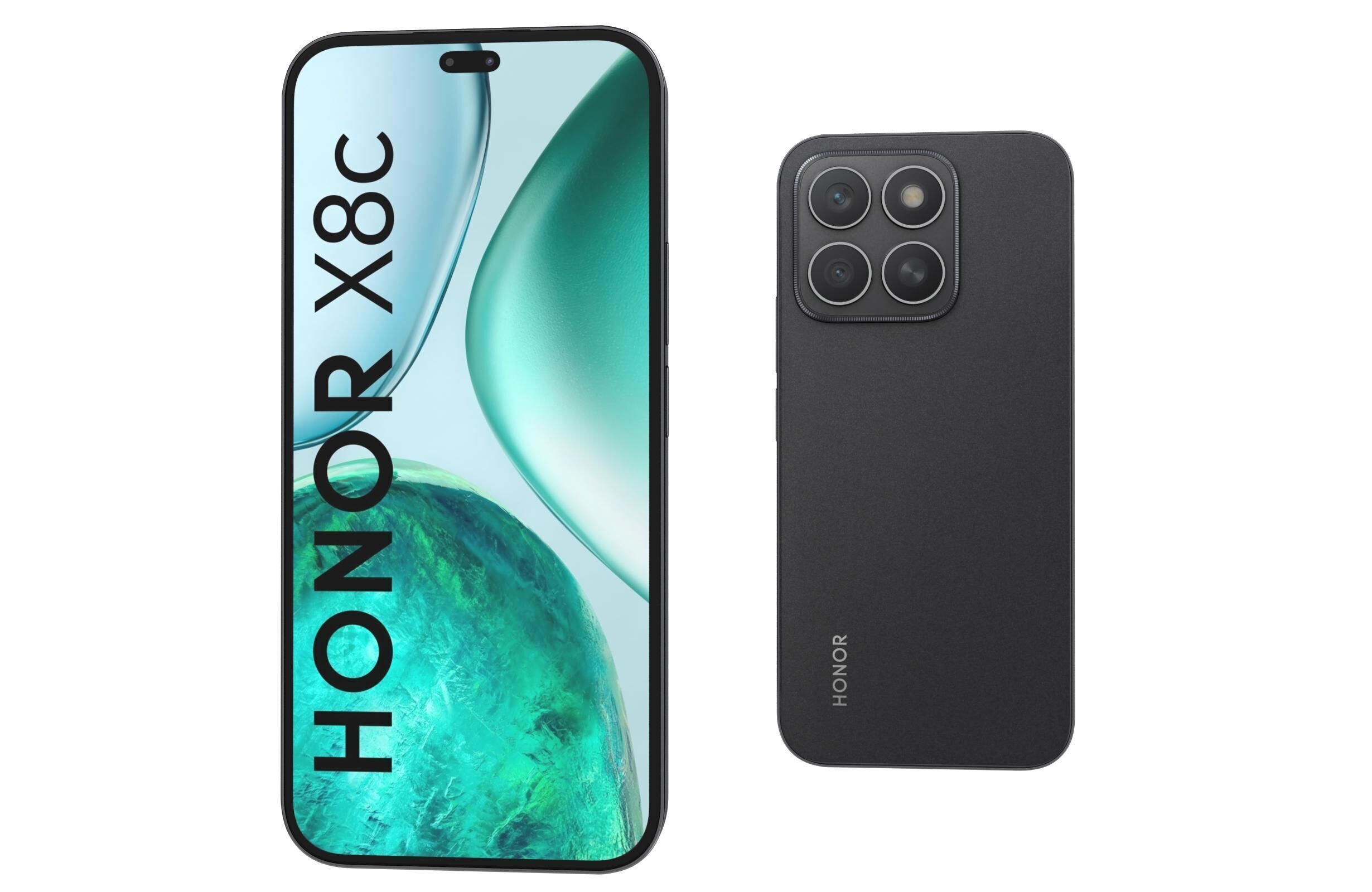 Honor X8c All Colors 3D model_9