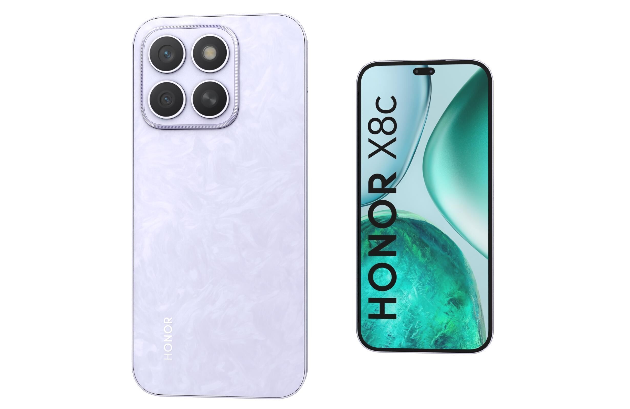 Honor X8c All Colors 3D model_32