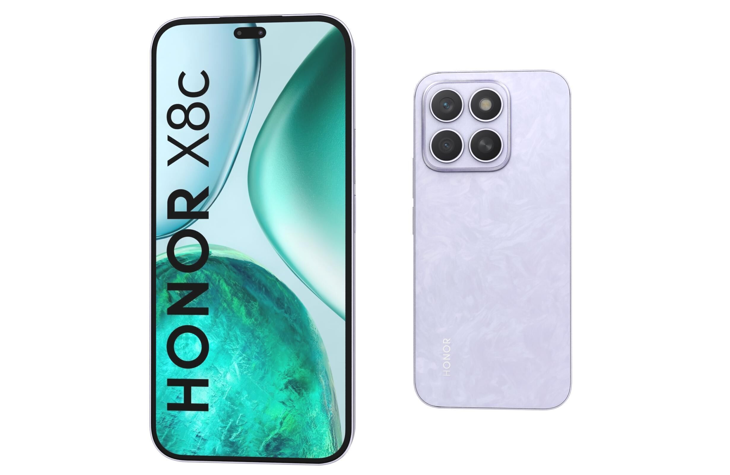 Honor X8c All Colors 3D model_31