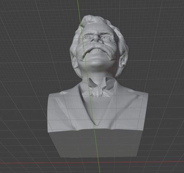 Friedrich Nietzsche 3D print model_6