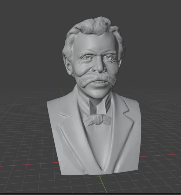 Friedrich Nietzsche 3D print model_16