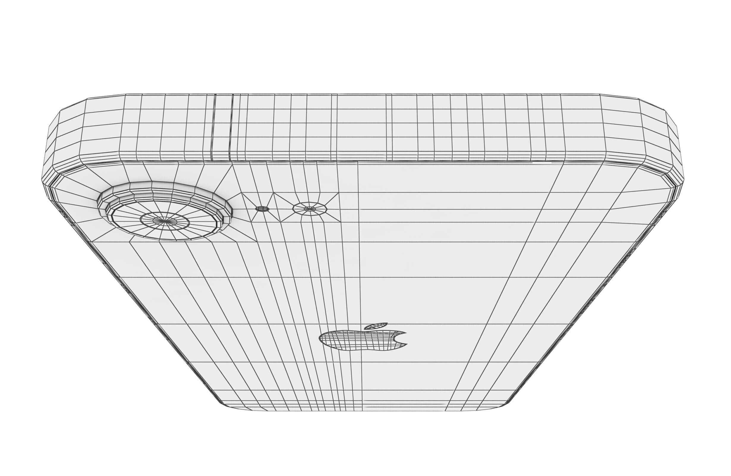 Apple iPhone 16e Black 3D model_18