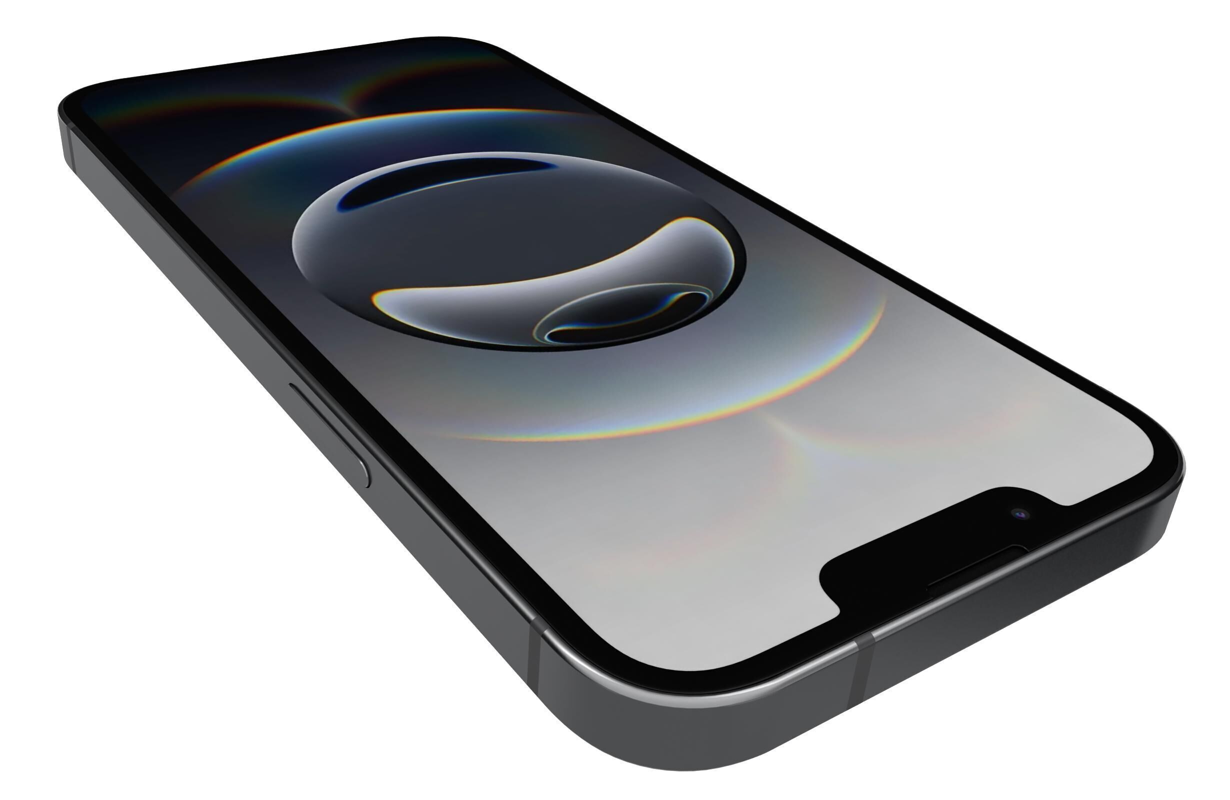 Apple iPhone 16e Black 3D model_6