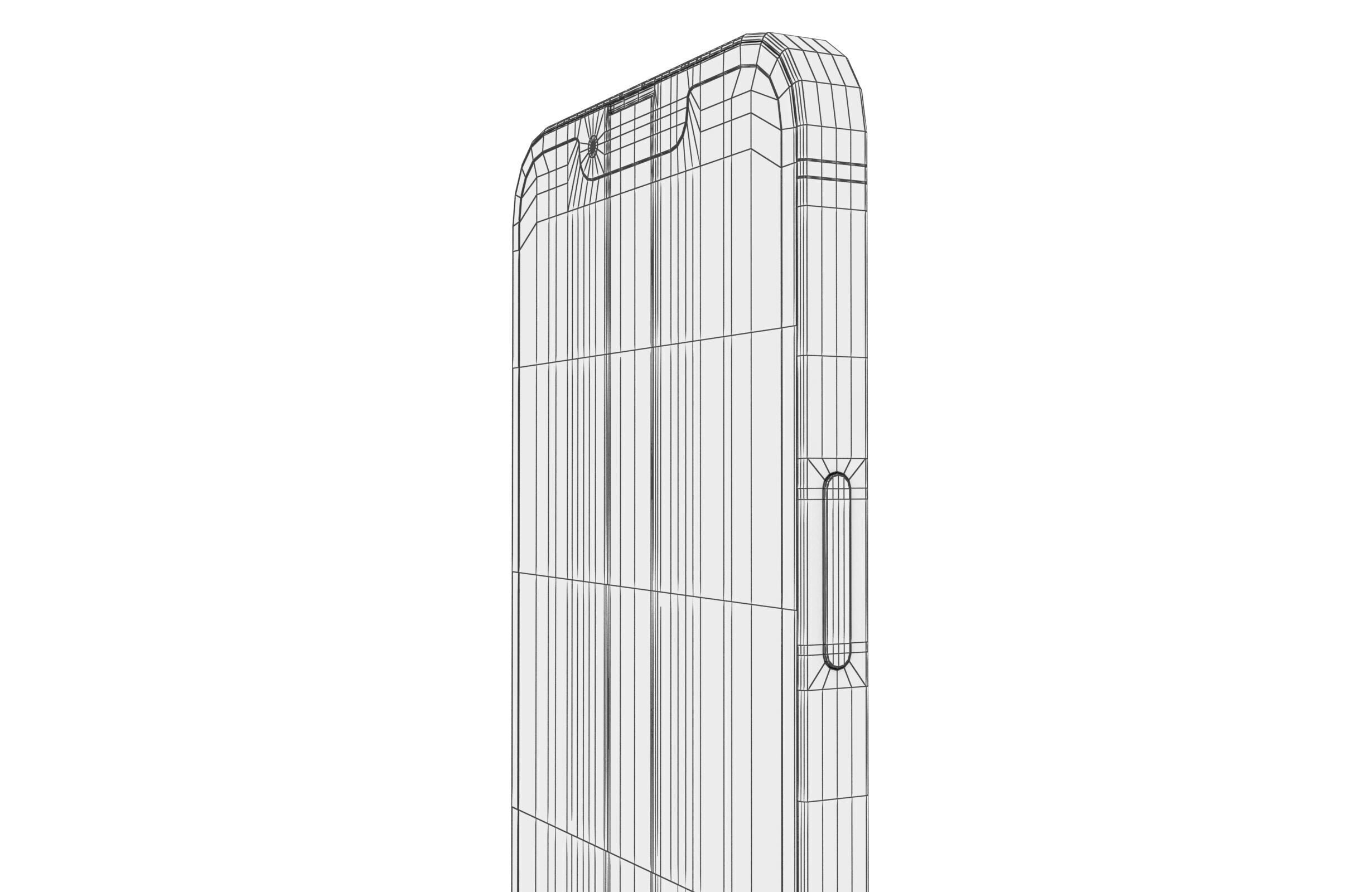 Apple iPhone 16e Black 3D model_16