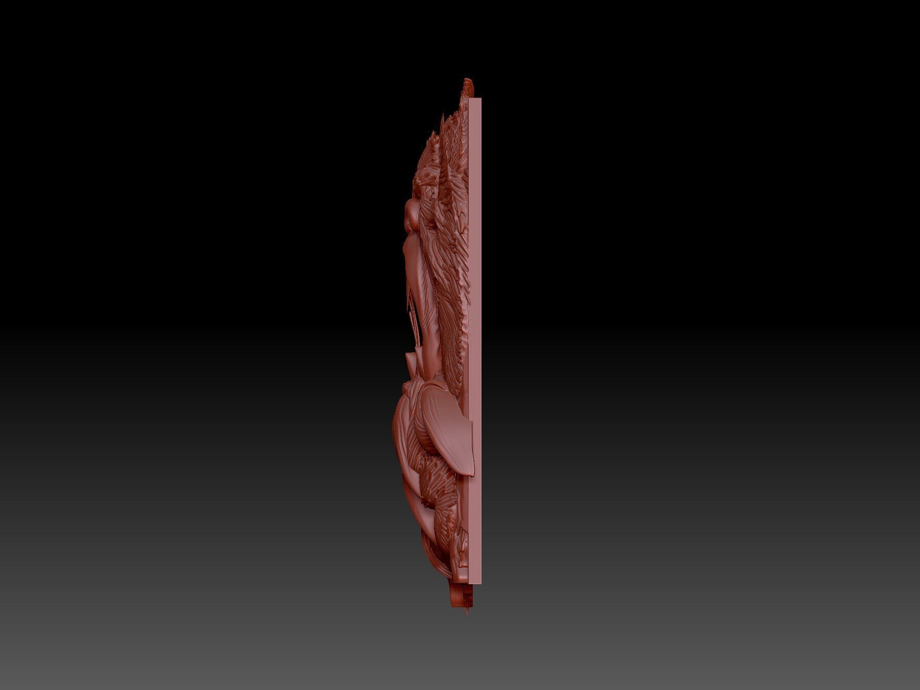 Angry Bear 3D print model_1