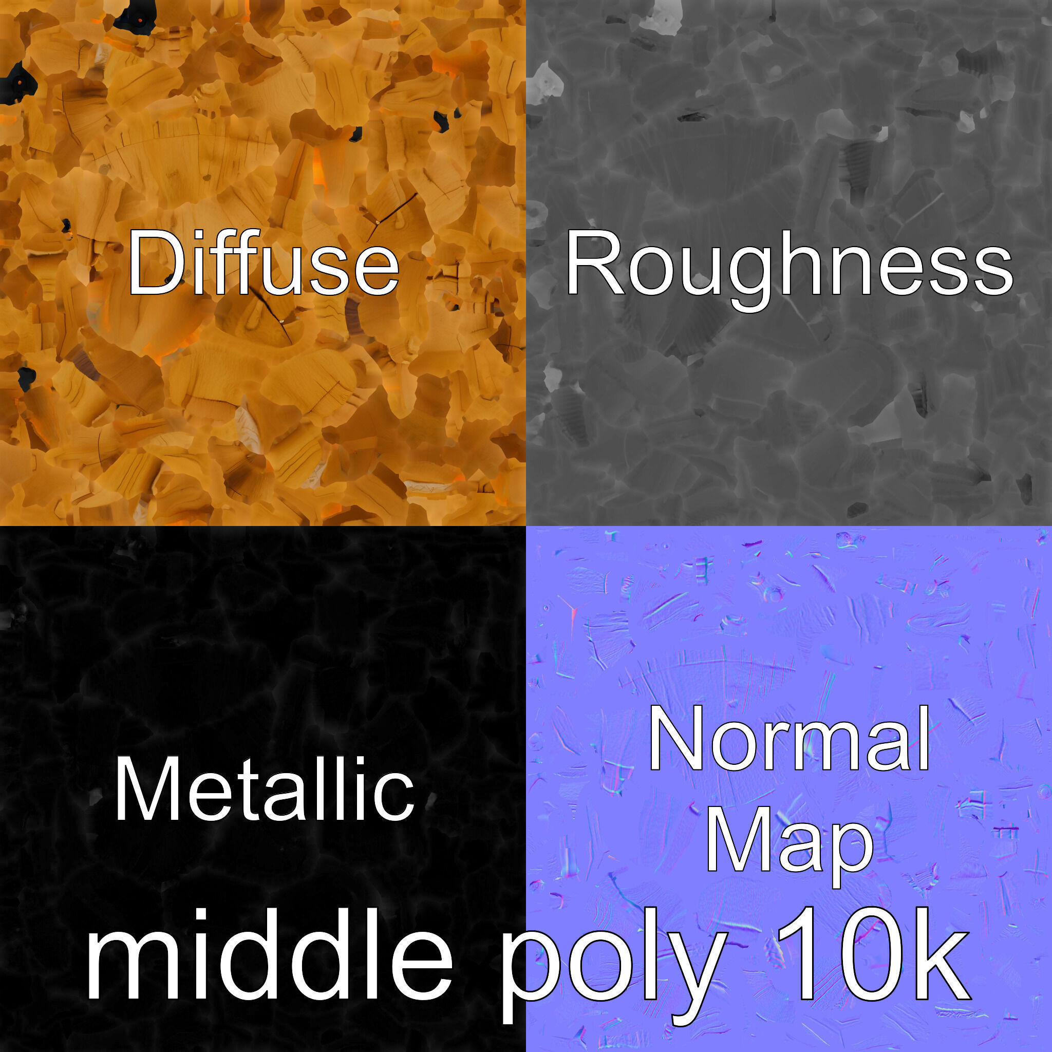 Wooden Seaplane Toy Weathered Texture Model Pack Low-poly 3D model_30