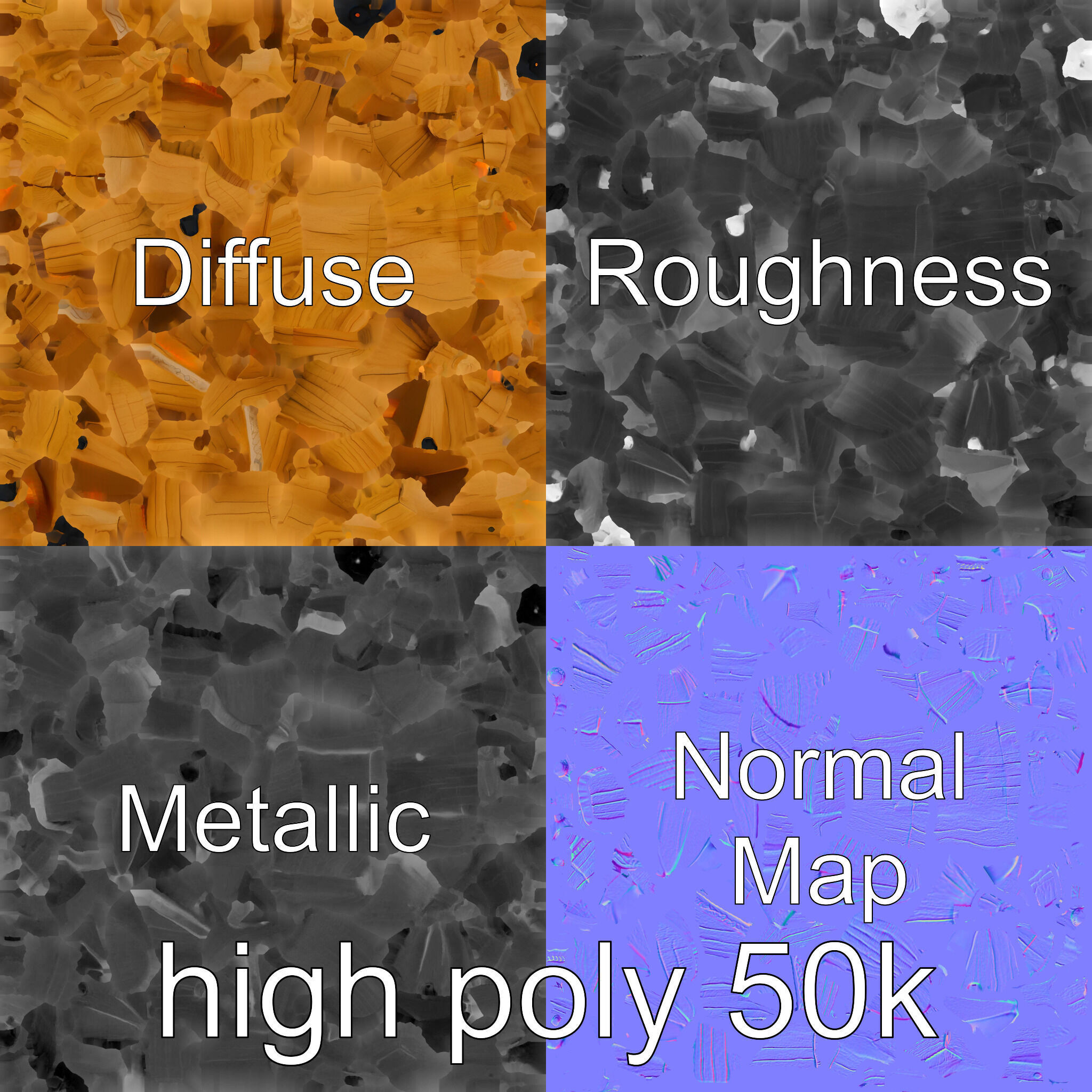 Wooden Seaplane Toy Weathered Texture Model Pack Low-poly 3D model_33