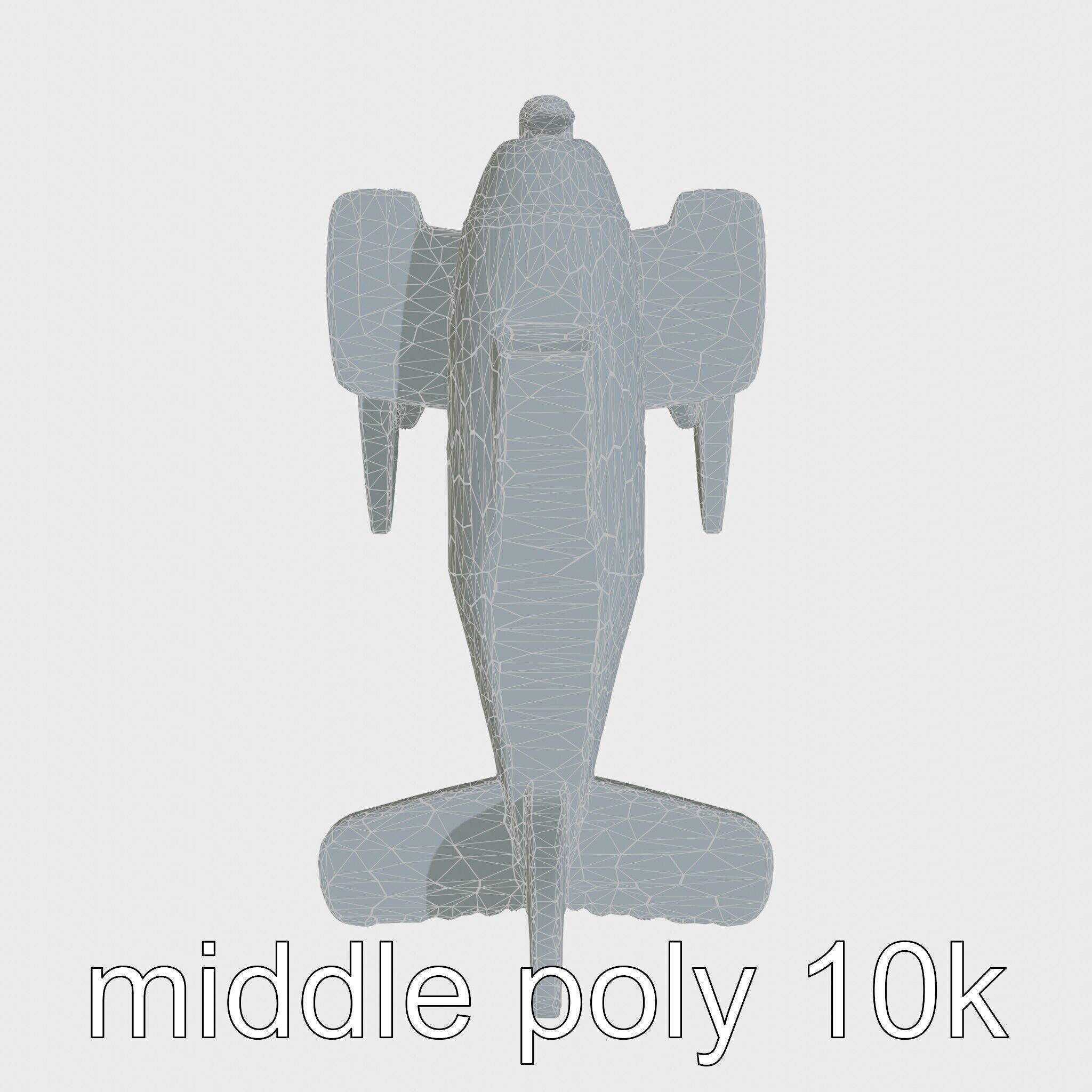 Wooden Seaplane Toy Weathered Texture Model Pack Low-poly 3D model_29