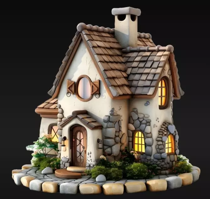 house 3D print model_0