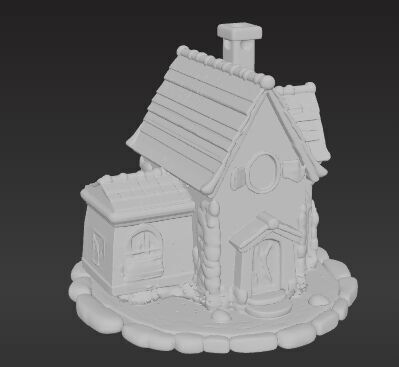 house 3D print model_3