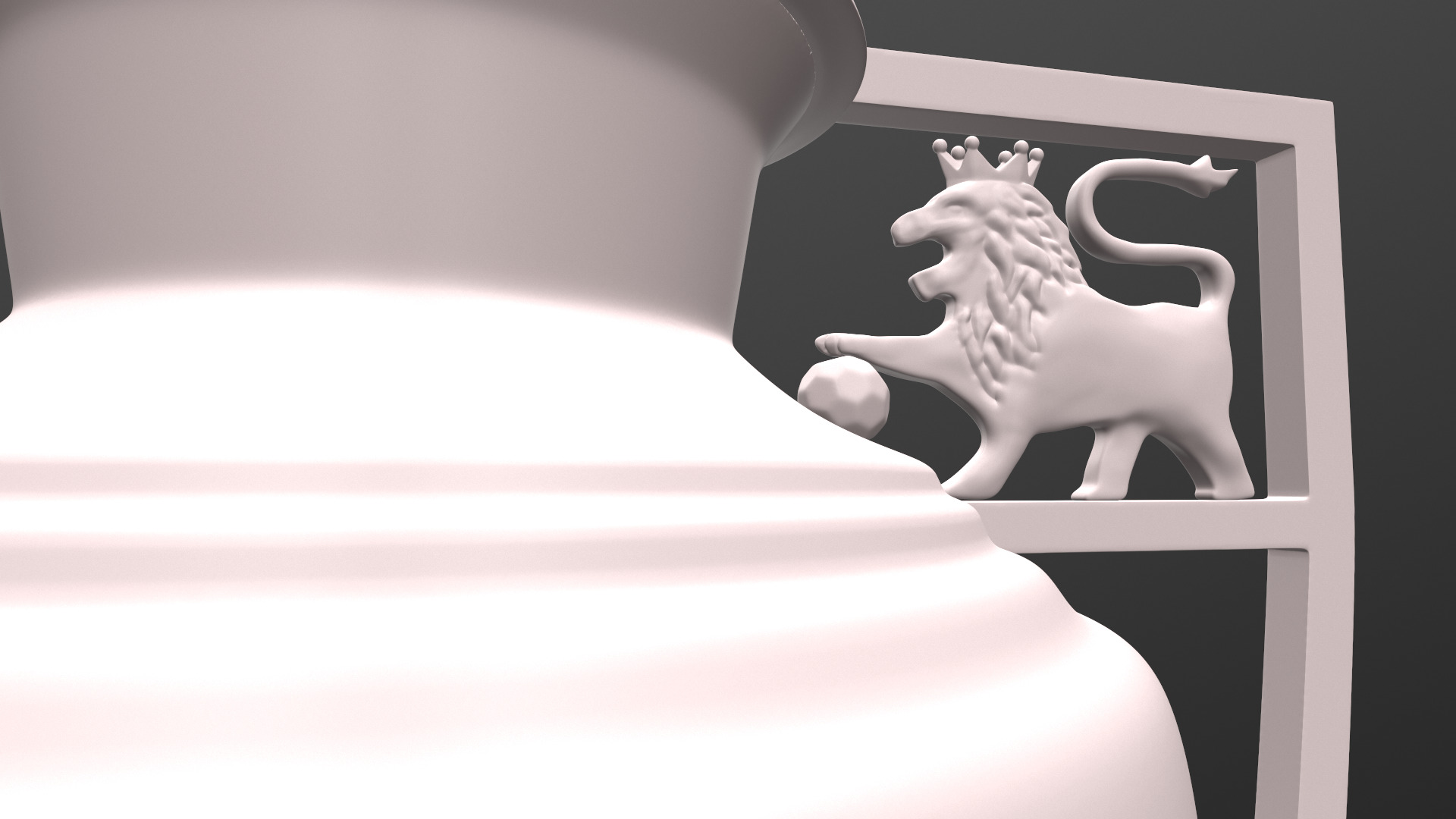 The Premier League Trophy 3D print model_4