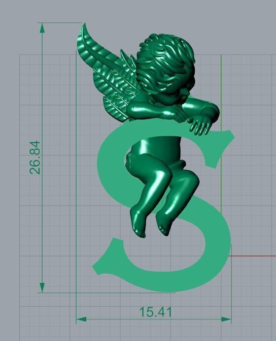 angle s 3D print model_10