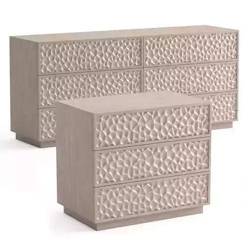 Bernhardt Hansby Dresser 3D model