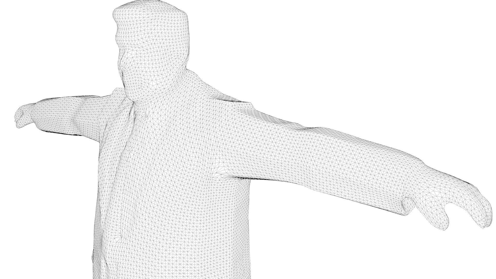 Donald Trump 21 Rigged and Animated Low-poly 3D model_23