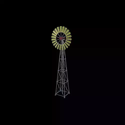 Aeromotor Windmill 3D model