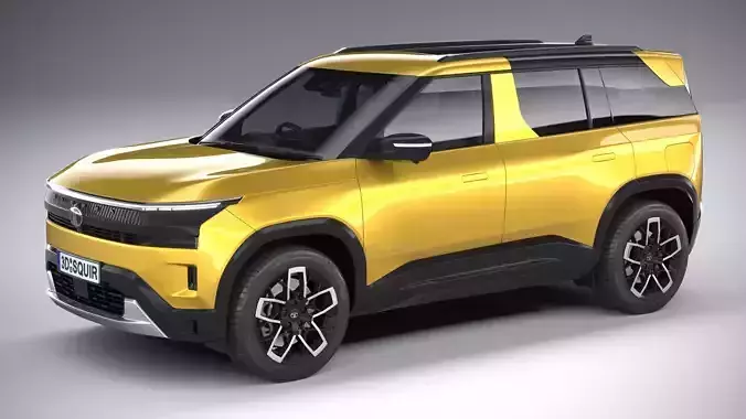 Tata Sierra 2025 3D model