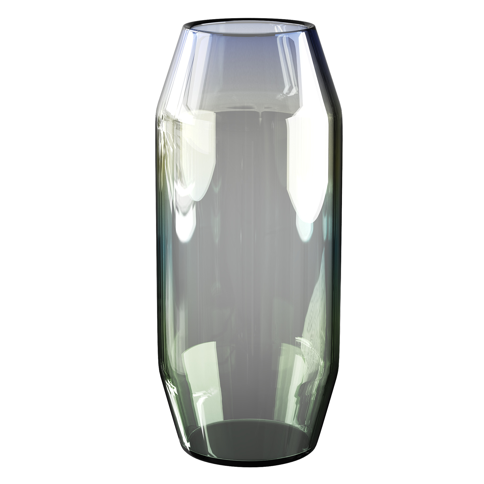 Vase decor Low-poly 3D model_28