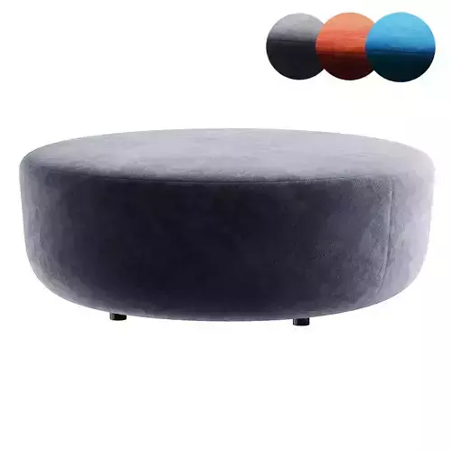 pouf black