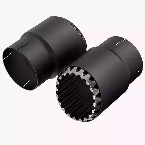 Exhaust pipes 3D model