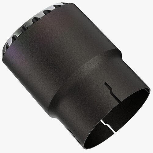 Exhaust pipes 3D model 7
