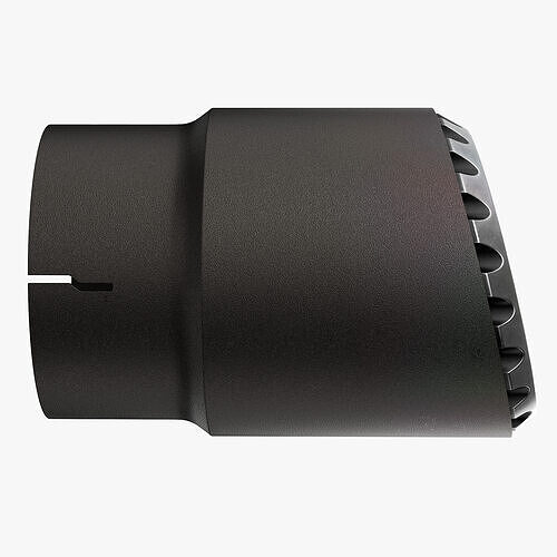 Exhaust pipes 3D model 6