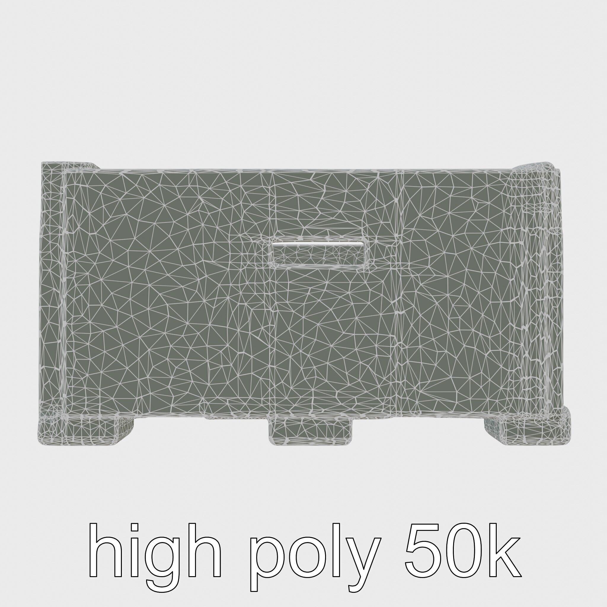 Cardboard Shipping Crate Model Pack Low-poly 3D model_33