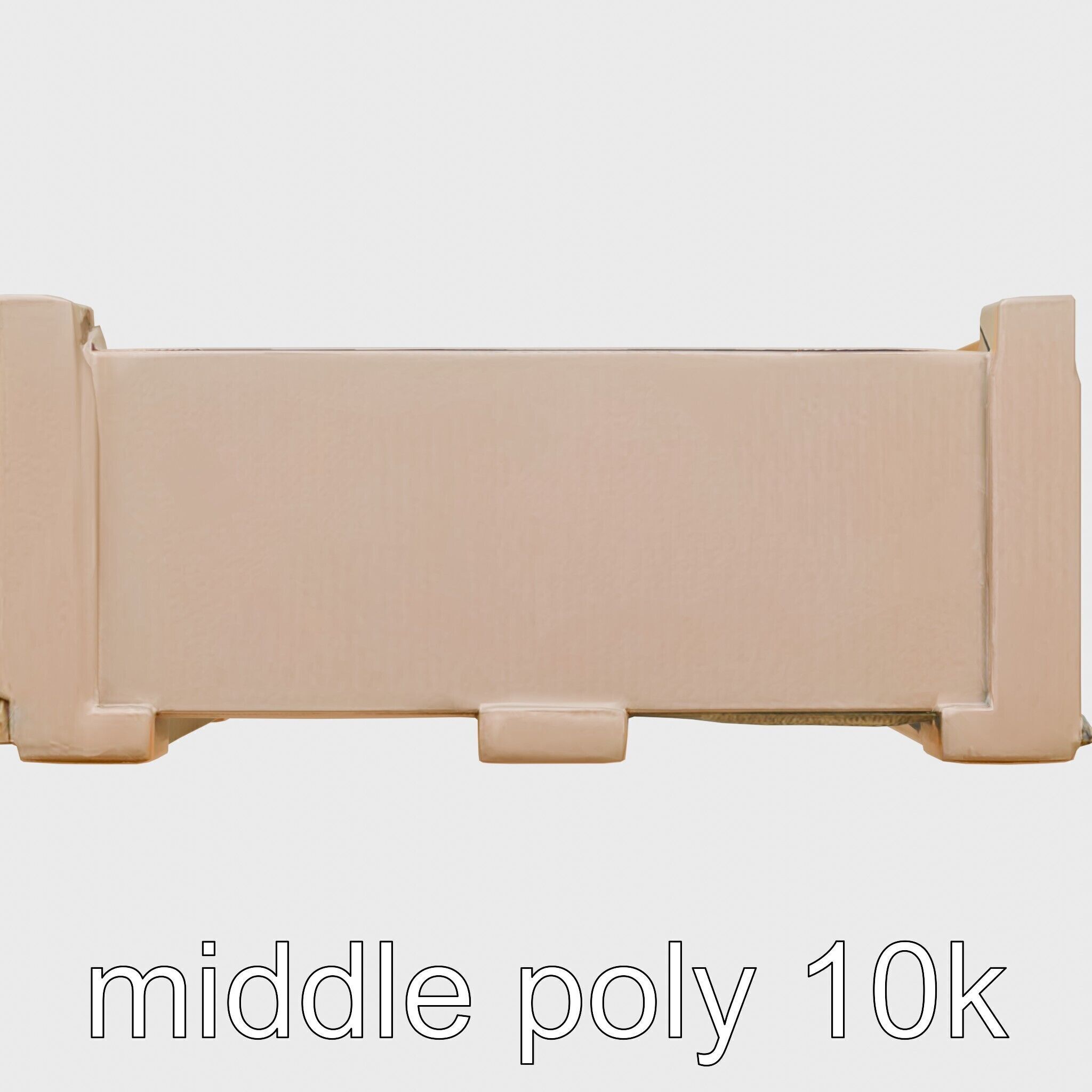 Cardboard Shipping Crate Model Pack Low-poly 3D model_14